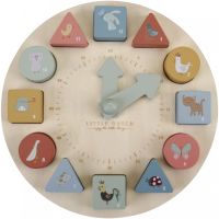 Little Dutch Puzzle clock іграшка з деревини 2 y+ 1 кс