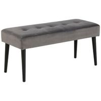Livetastic TABURETOVÁ LAVICE, kov, textil, 95/45/38 cm