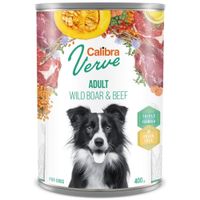 Calibra Dog Verve konzerv GF Adult Wild Boar & Beef 400 g