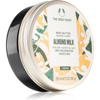 The Body Shop Almond Milk Body Butter подхранващо масло за тяло за суха и чувствителна кожа 200 мл.