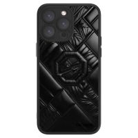 ULTIMATE CASE MagSafe pro Apple iPhone 15 Pro Max - OKTAGON - Puffer Blackout