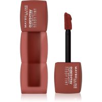 MAYBELLINE NEW YORK SuperStay Teddy Tint langanhaltender Lippenstift mit mattierendem Effekt Farbton 115 Coffee Date 5 ml