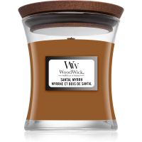 Woodwick Santal Myrrh ароматна свещ 85 гр.