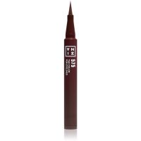 3INA The Color Pen Eyeliner Mini očné linky vo fixe odtieň 575 - Brown 0,6 ml