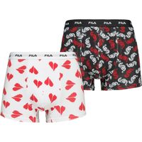 Fila BOXER ELASTIC WITH LOGO IN BOX OF 2 PIECES Мъжки боксерки, микс, размер