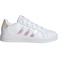 adidas GRAND COURT 2.0 K Детски спортни обувки, бяло, размер 39 1/3