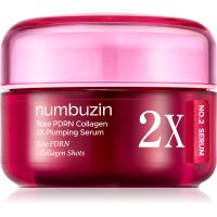 Numbuzin No. 2 Rose PDRN Collagen 2X Plumping Serum Intensiivne pinguldav seerum niisutava toimega 30 ml