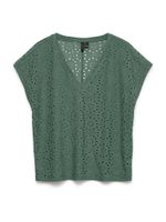 VERO MODA Majica 'VMTASSA'  smaragdno zelena