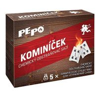 Kominíček PE-PO® odstraňovač sadzí, 5 ks