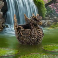 dekoracja (miska) Wyvern Clutch