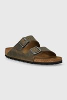 Nubukové šľapky Birkenstock Arizona