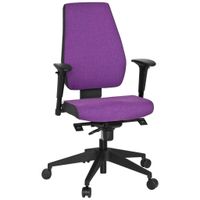 MID.YOU OTOČNÁ ŽIDLE, plochá tkanina, fialová, černá, tmavě šedá