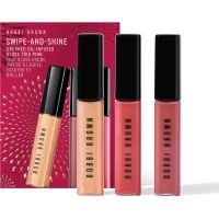 Bobbi Brown Holiday Swipe-and-Shine Crushed Oil-Infused Gloss Trio sada hydratačných leskov na pery