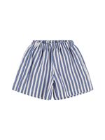 Stripe Print Modal Blend Shorts