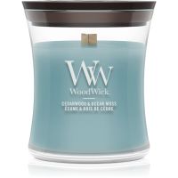 Woodwick Cedarwood & Ocean Moss αρωματικό κερί με ξύλινο φιτίλι 85 γρ