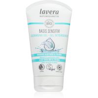 Lavera Basis Sensitiv jemný čistiaci gél pre normálnu až zmiešanú pleť 125 ml