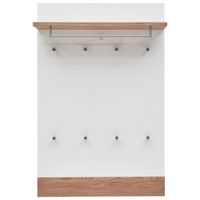 Dieter Knoll VEŠIAKOVÝ PANEL, divoký dub, 92/140/28 cm