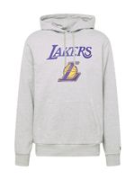 NEW ERA Sweater majica  siva melange / tamno ljubičasta / narančasta / bijela