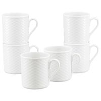 Creatable SADA HRNČEKOV NA KÁVU Polo weiss  6-dielne