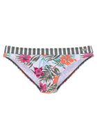 VENICE BEACH Bikini donji dio 'Summer'  maslinasta / lila / tamno roza / bijela