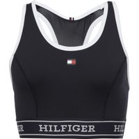 Tommy Hilfiger MONOTYPE TAPE MID Дамско  спортно бюстие, тъмносин, размер