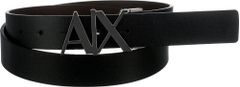 ARMANI EXCHANGE Remen  smeđa / crna / srebro