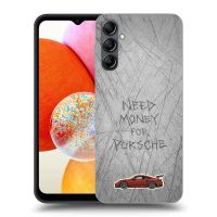 Silikónový čierny obal pre Samsung Galaxy A13 5G - Garage Scratch