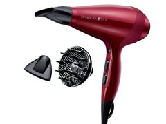 Fén na vlasy Remington Silk Dryer AC9096 - 2400 W, červený + darček zadarmo