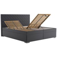 Blanar ČALÚNENÁ POSTEĽ, antracitová