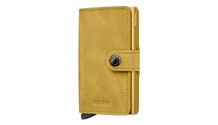Secrid Miniwallet Vintage Yellow Unisex - Peňaženka Secrid - Žltá - MV-Yellow-One-size - Size: One size