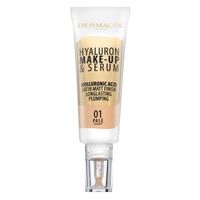 Dermacol Hyaluron Make-up & Serum podkład z kwasem hialuronowym 01 Pale 25 g