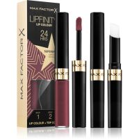 Max Factor Lipfinity Rising Stars langanhaltender flüssiger Lippenstift mit Balsam Farbton 86 Superstar 2 St.