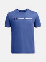 Under Armour UA B Logo Wordmark SS Majica plava