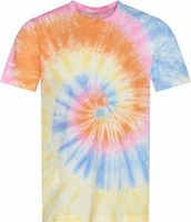 Just Ts Unisex batikované tričko Just Tee Barva: duha, Velikost: XL JT022