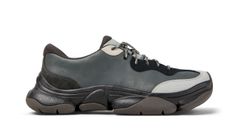 Camper Twins Pánske - Topánky Camper - Sivá - K101068-005-9 - Size: 9