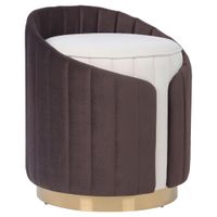 MID.YOU TABURET, textil, 40/45 cm