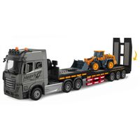 Sparkys 1:24 Kovový Kamion pro přepravu aut s nakladačem