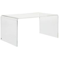 XXXL ODKLÁDACÍ STOLEK, čiré, plast, 90/50/42 cm