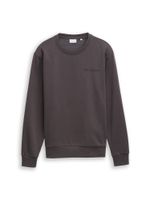 TOM TAILOR Sweater majica  boja blata / crna