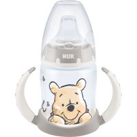 NUK First Choice + Winnie The Pooh cumisüveg hőmérséklet-figyeléssel 6-18 m 150 ml