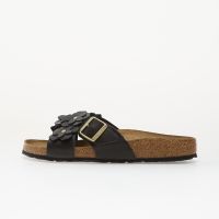 Sneakers Birkenstock Siena Flowers Leather Women Black EUR 36