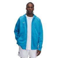 Bluza Under Armour Rival Fleece FZ Hoodie Ether Blue/ White L