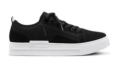 ARKK Copenhagen Sommr Canvas PET Suede R-H20 Black - Women