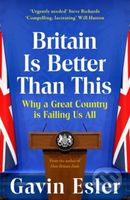 Britain Is Better Than This (Why a Great Country is Failing Us All) - kniha z kategorie Humanitní a společenské vědy