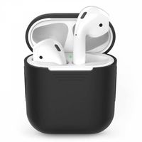 Silikónové ochranné puzdro pre Apple AirPods 1.generace (2016) - čierne