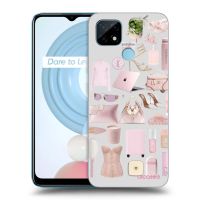 Silikónový prehľadný obal pre Realme C21 - Glam Babe