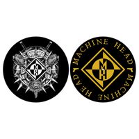 podkładka pod gramofon (zestaw 2 sztuk) MACHINE HEAD - CREST - RAZAMATAZ