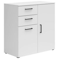 Carryhome KOMODA, biela, 80/83/40 cm