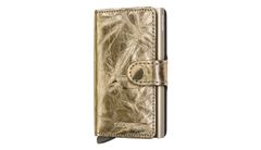 Secrid Miniwallet Crunch Gold Unisex - Peňaženka Secrid - Gold - MCr-Gold-One-size - Size: One size