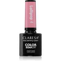 Claresa SoakOff UV/LED Color Lollipop géles körömlakk árnyalat 4 5 g